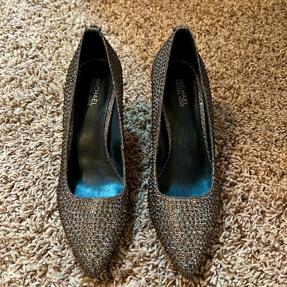 Michael Kors Gemmed Pumps